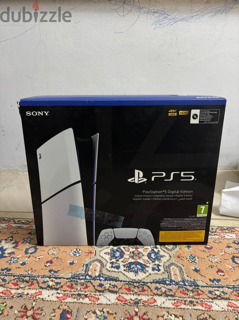 PS5 Slim Digital Edition 1TB, Jailbroken, Like New with Box 3