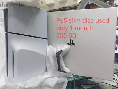 ps5 slim disc used