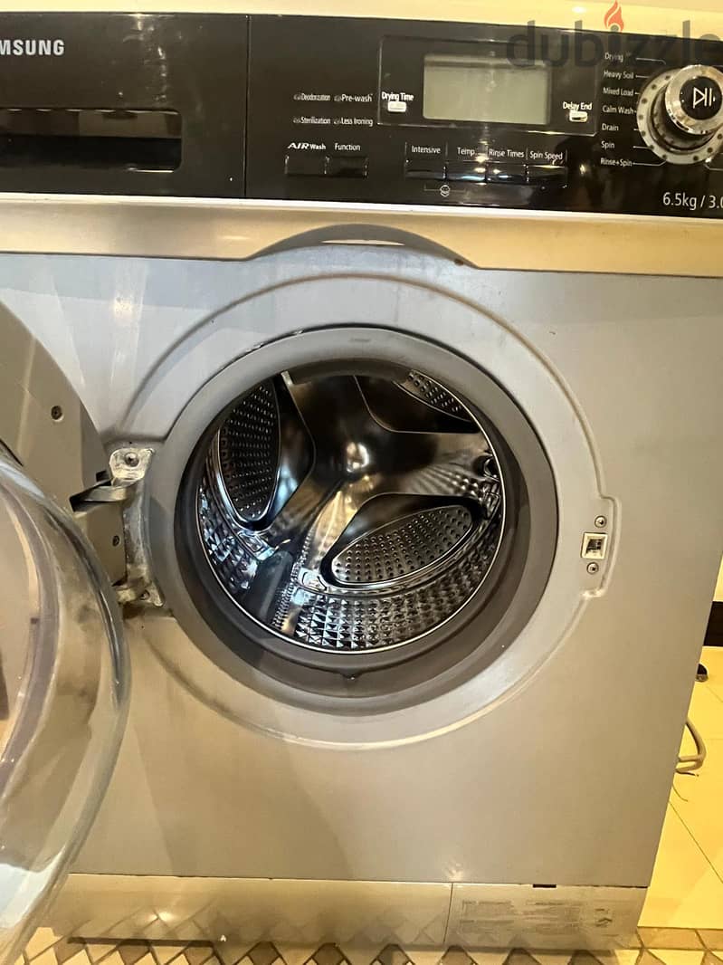 sale used Samsung washing machine. price 50 BD 1