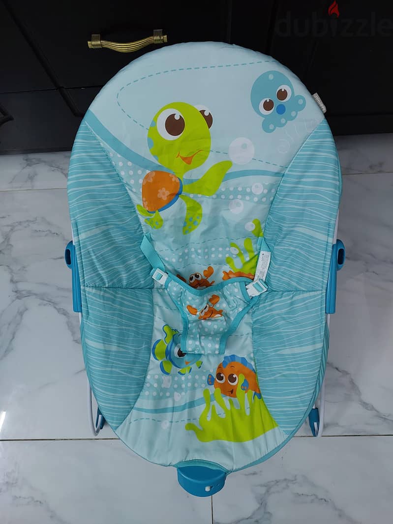 Junior's Baby Bouncer with Music & Vibration like New 36514617 4