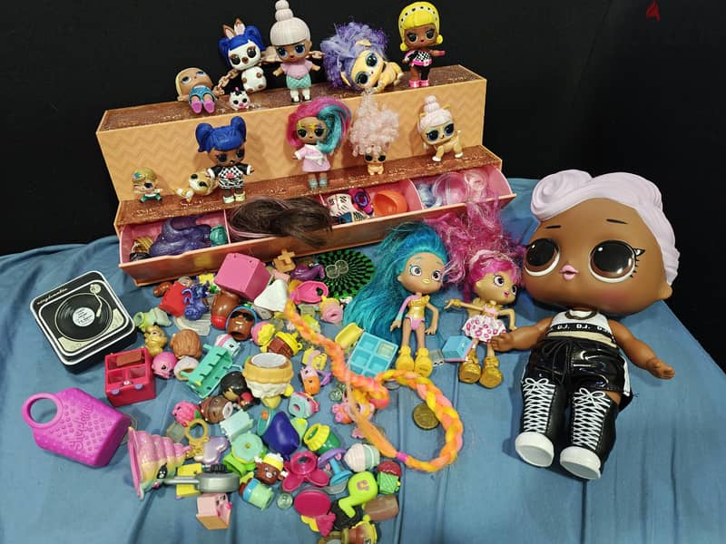 LOL and Shopkins dolls 1
