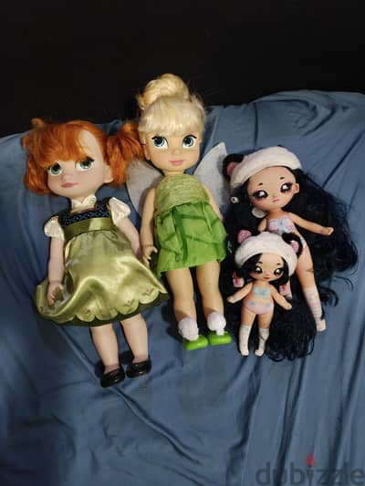 Disney animation and Nana dolls