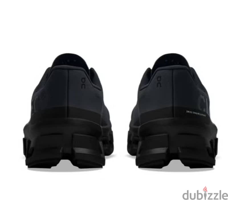 On - Cloudmonster Pure black size 43 3