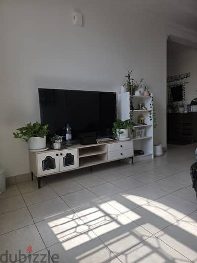 tv stand with shelf