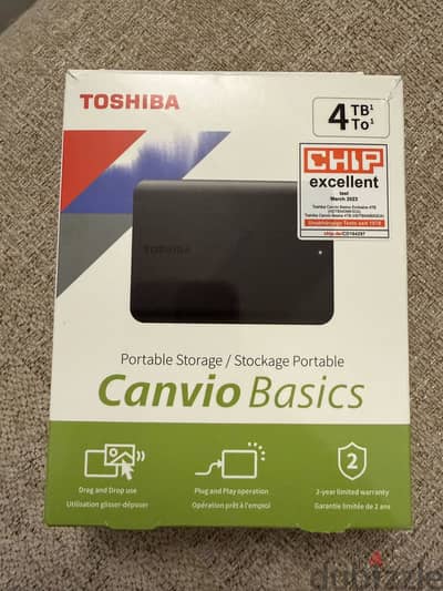 Toshiba Canvio Basics 4TB hard disk