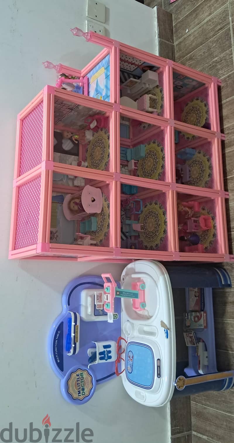 doll set and doctor set both 7bd 1