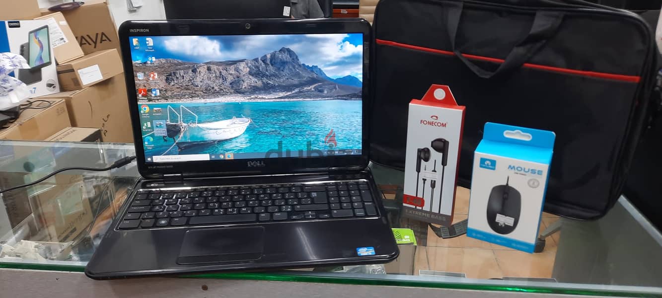 Dell Laptop Core i3 6GB RAM 15.6"Display Window, Office New Battery 2