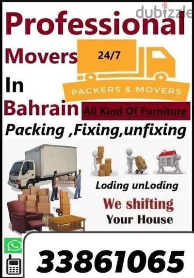 Bahrain House Shifting Services with Professional Moving Team