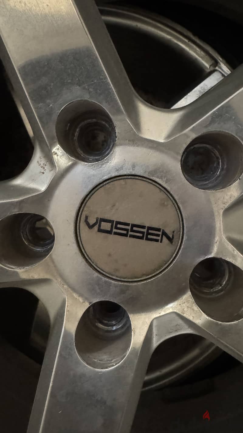 vossen allowing with tires 2