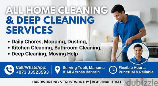 Affordable Home & Deep Cleaning help