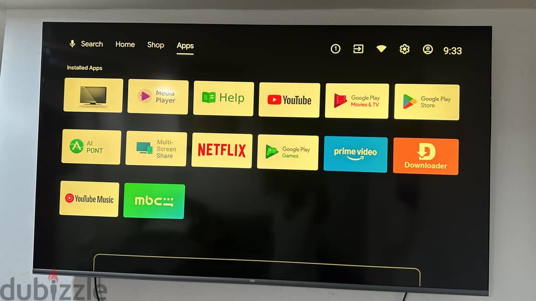 65" inch smart tv Android 4k 1