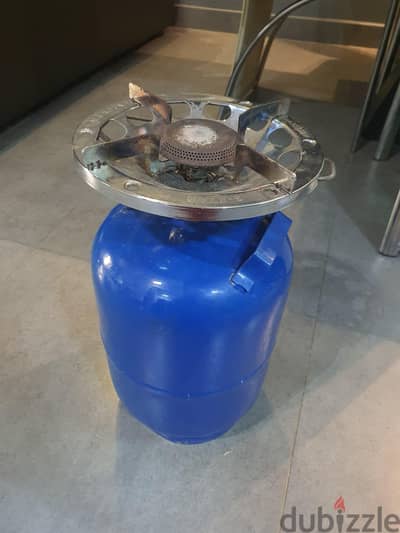 Gas Cylinder with Gas Refilled
