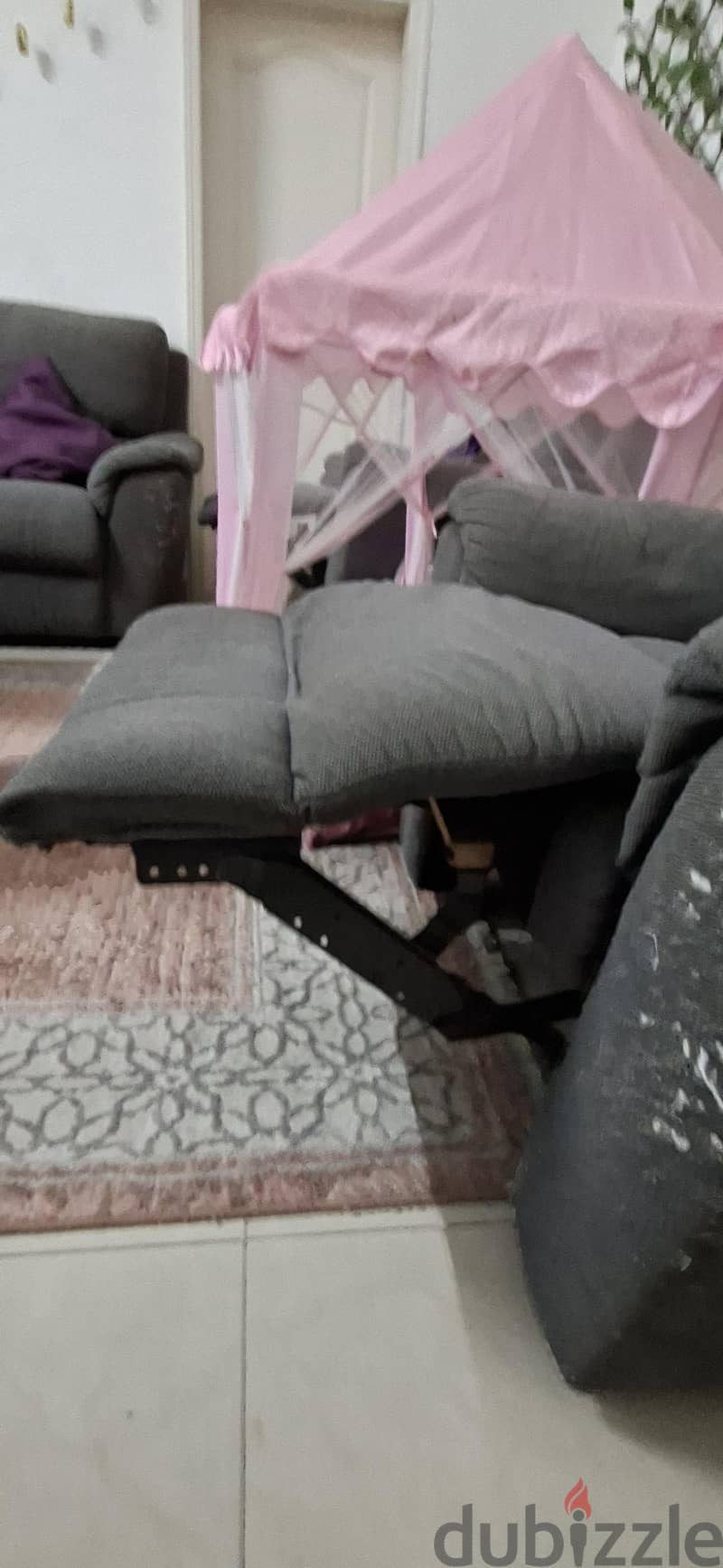 3-Piece Recliner Sofa Set for Sale 2