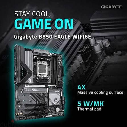 GIGABYTE B850 EAGLE WIFI6E MOTHERBOARD 4