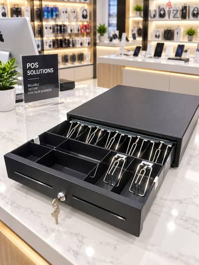 Cash Drawer – Brand New Box Pack – With Lock & Key – Call/36841488