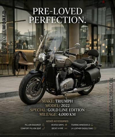 Triumph Speedmaster Motorbike