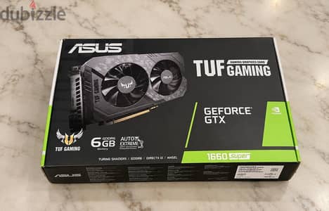  ASUS TUF Gaming GeForce GTX 1660 SUPER 6GB — Brand New