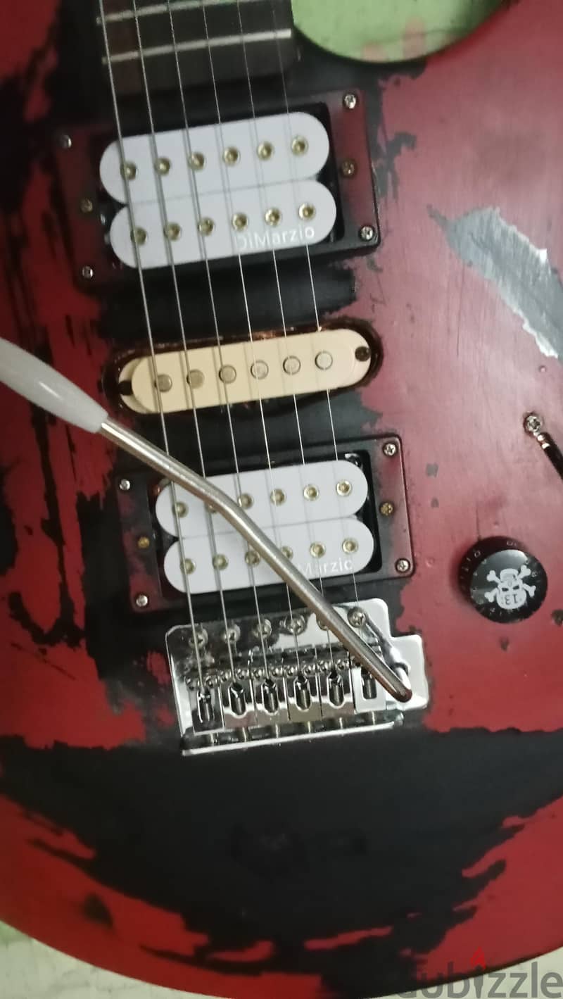 Yamaha electric guitar ERG 121 C modified and customised a way better 1