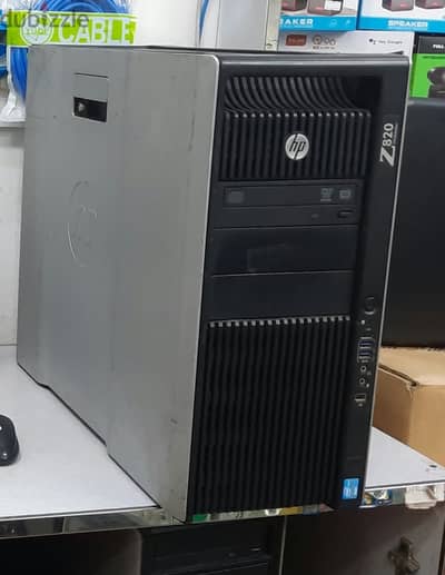 HP Workstation Xeon Dual Processor 128GB RAM 512GBSSD+2TBHD 4GBGraphic