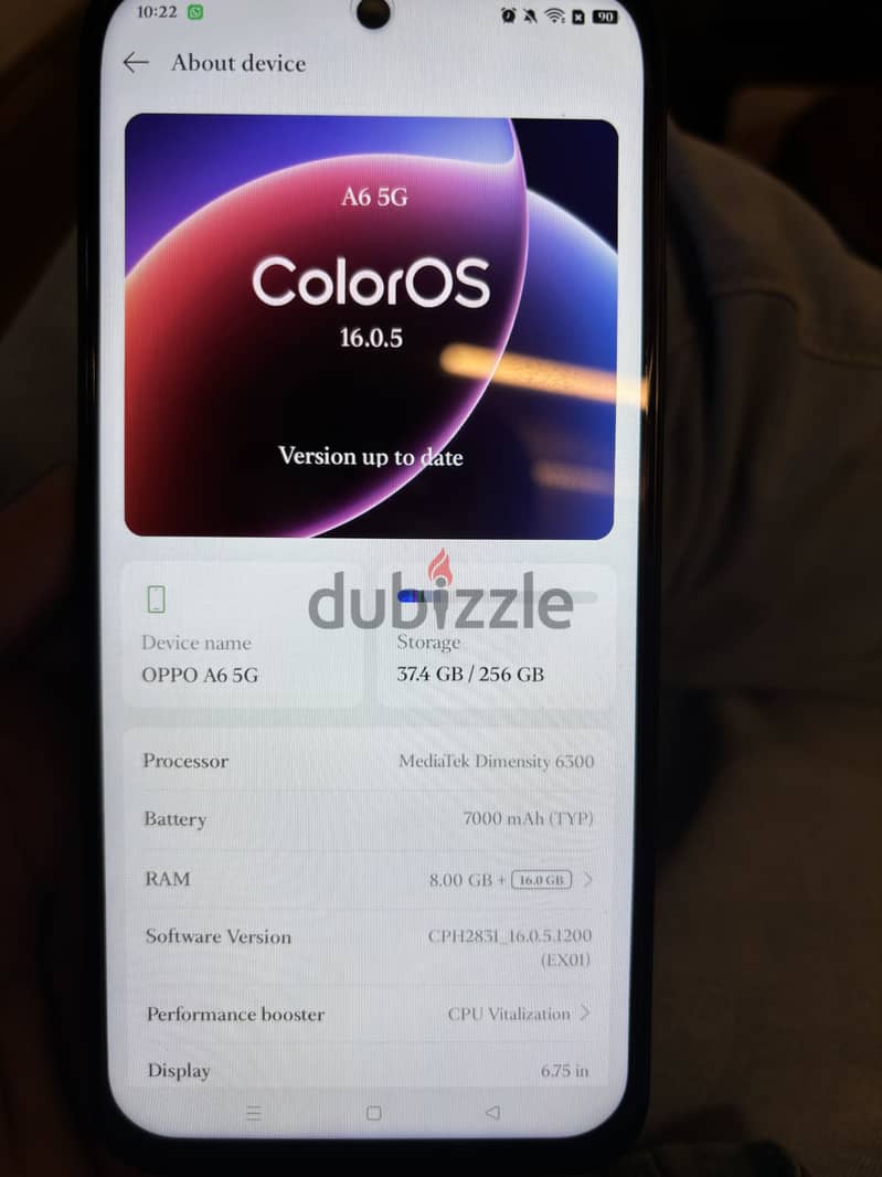 OPPO a6 5G with box 7