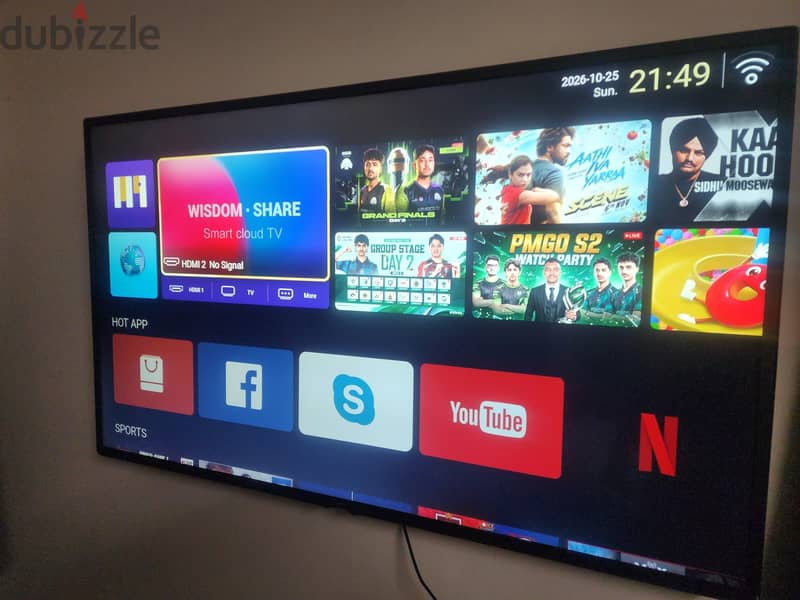 starsat 57 inches ultra 4k smart 9