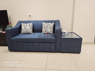 excellent condition 3+2+2+1 seat sofa set with 8 matching cushions