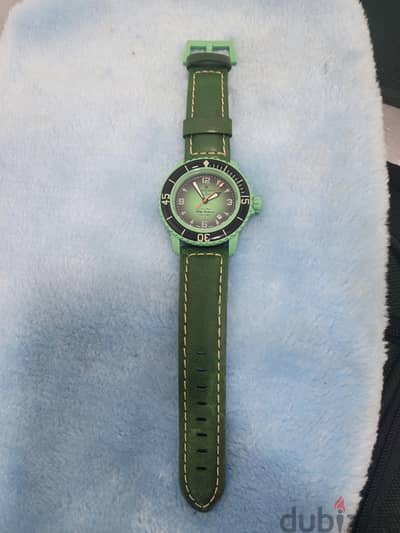 Blancpain x Swatch Bioceramic Scuba Fifty Fathoms