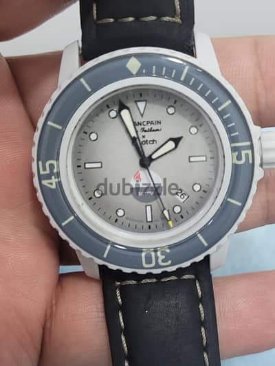Blancpain x Swatch Bioceramic Scuba Fifty Fathoms