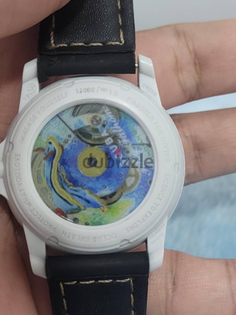 Blancpain x Swatch Bioceramic Scuba Fifty Fathoms 1