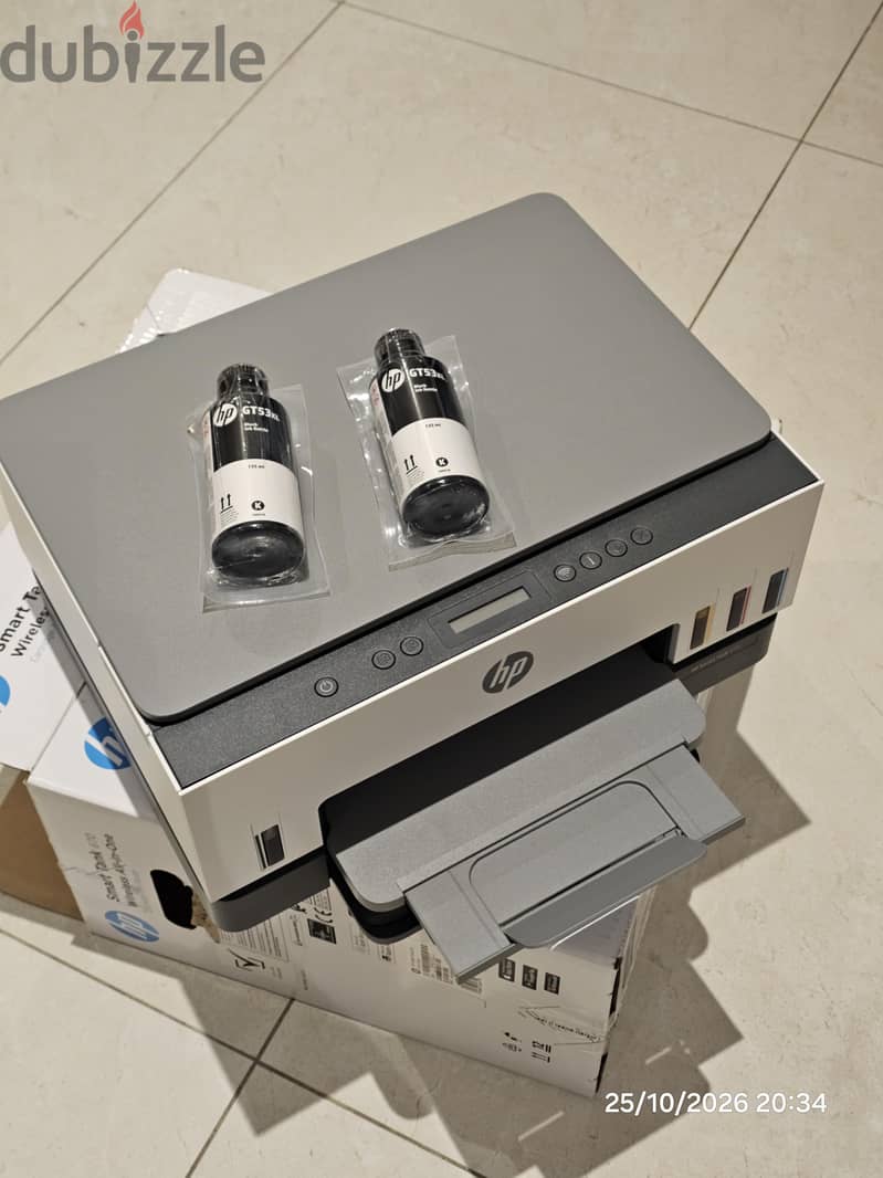 HP Smart tkank 670 - Excellent Condition + 2 Extra Black Refills ...