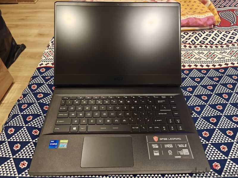 MSI RTX 3080 High End Gaming Laptop 1