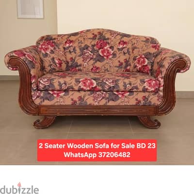 2 Seater Sofa and other items for sale with Delivery