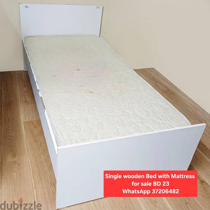 Slightly used tv table and other items for sale with Delivery 12