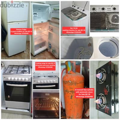 Daewoo 400 L Fridge and other items for sale with Delivery