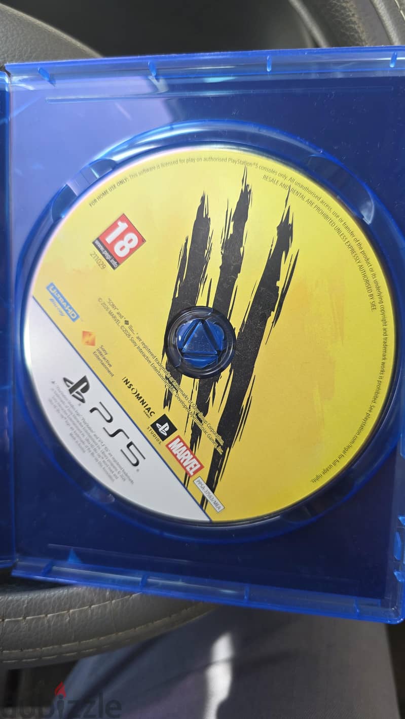 Marvel's Wolverine PS5 CD For Sale 2