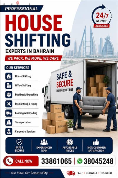 Moving Packing service Bahrain