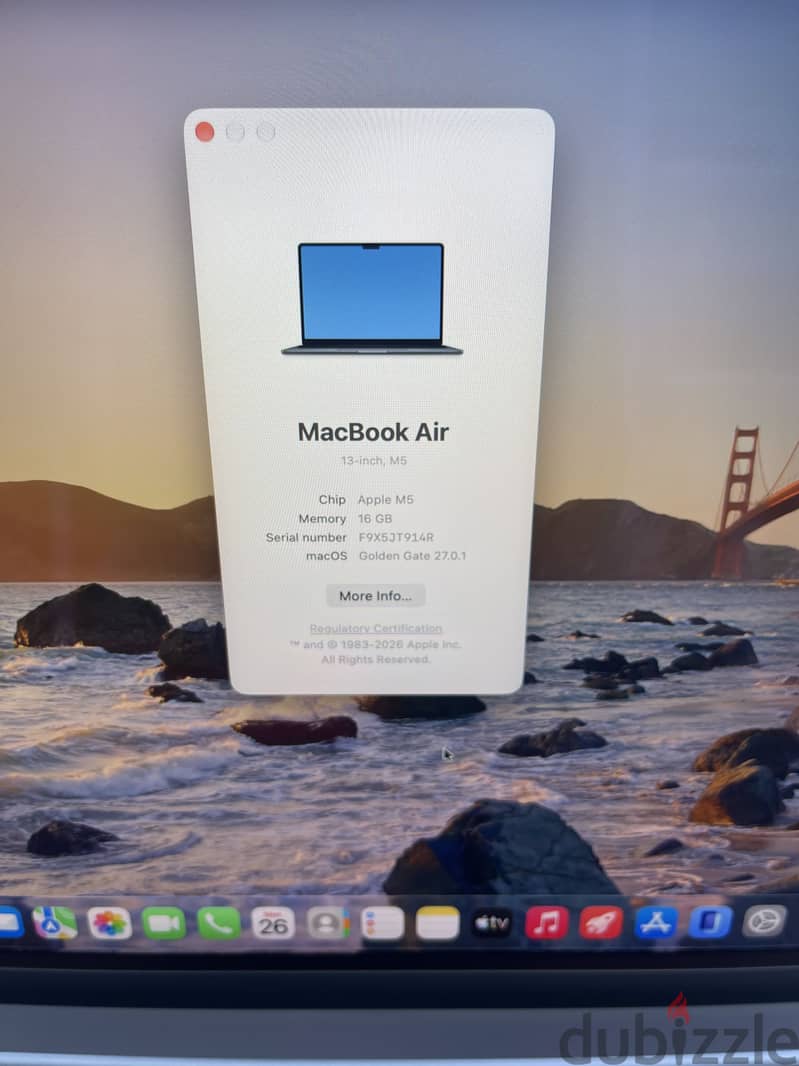Used MacBook Air M5 16GB 512GB 3