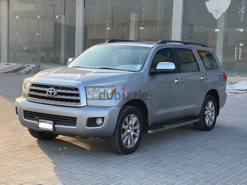 Toyota Sequoia 2012 Silver 1