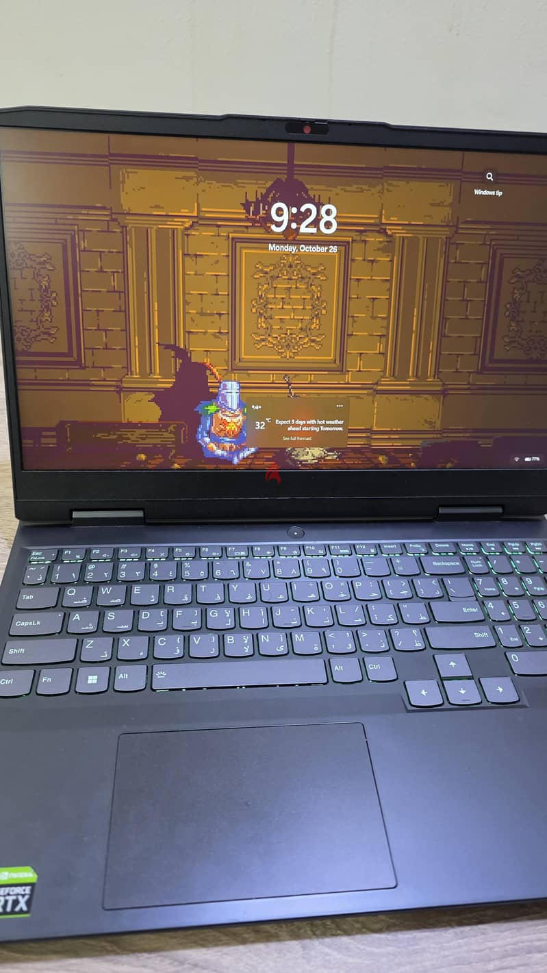 Lenovo ideapad gaming 3 15IAH7 great condition price 220 BHD 1