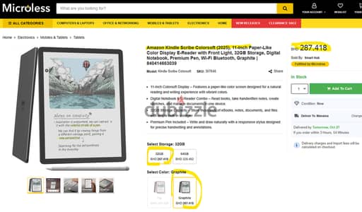 Kindle scribe Colorsoft 32 GB