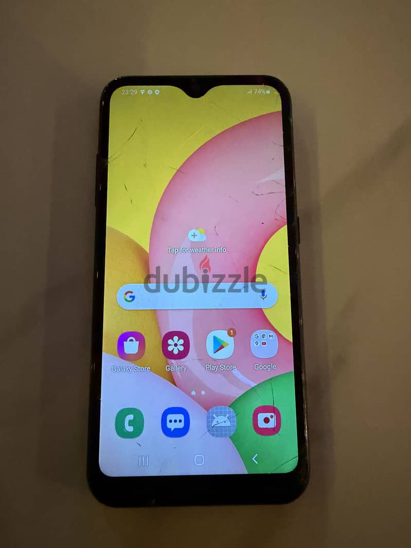 Samsung A01 ARGENT SALE 2