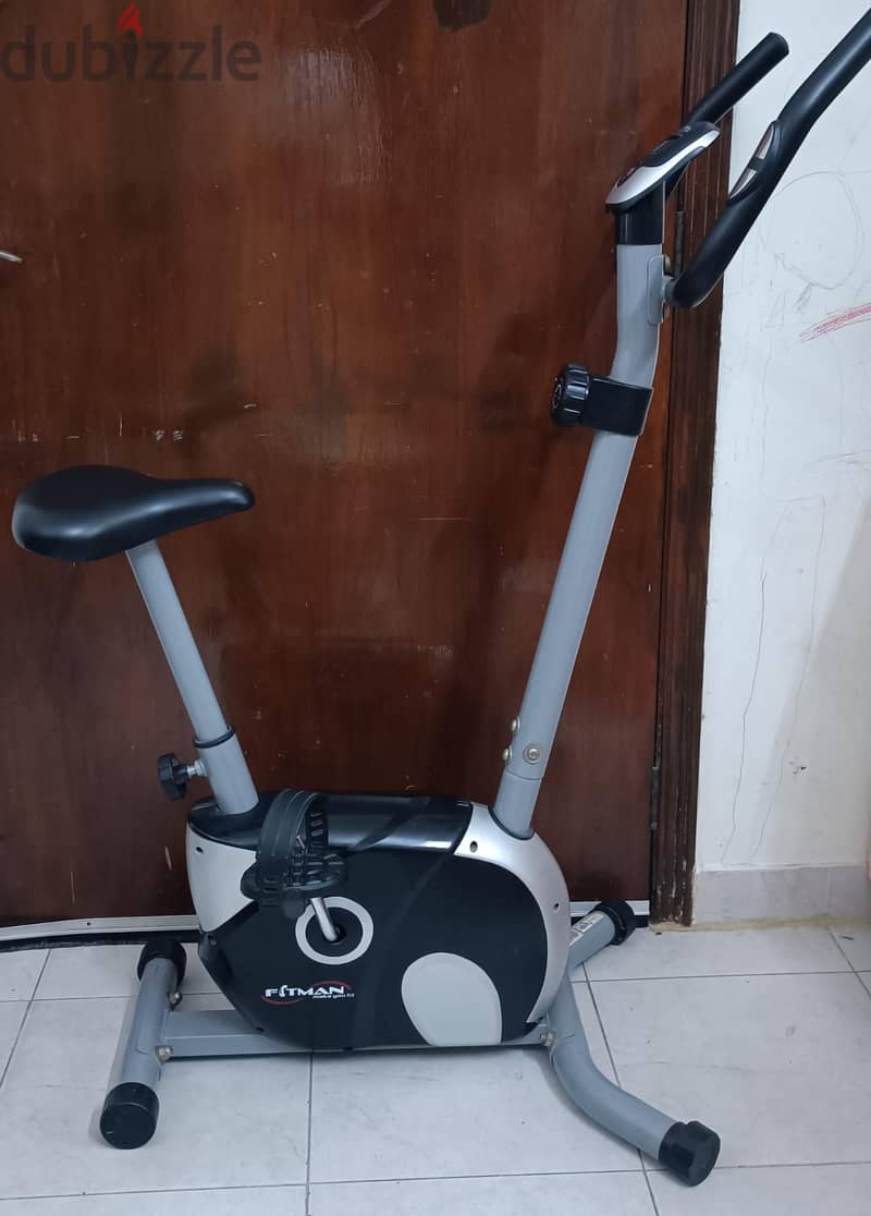FITMAN Stationary Exercise Bike  Perfect for home workouts. Great 1