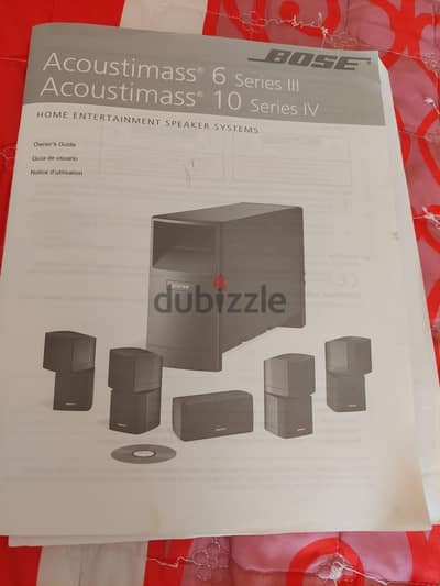 spker Hm theater BOSE Am 6 series III BD125 Yamaha recever RX479 BD150