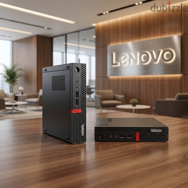 Lenovo Tiny PC AMD 7th Gen 1GB Graphics RAM 8GB SSD 128GB M. 2 Built-in 1