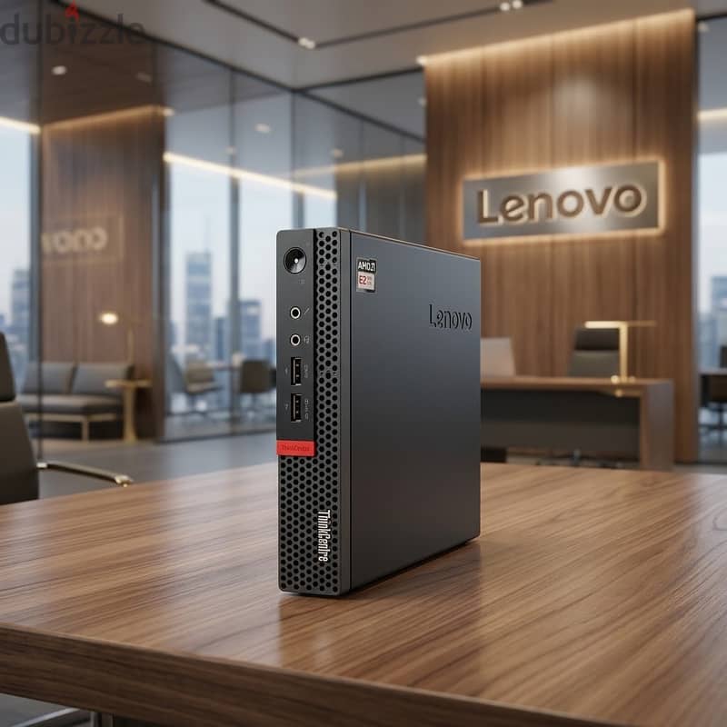 Lenovo Tiny PC AMD 7th Gen 1GB Graphics RAM 8GB SSD 128GB M. 2 Built-in 2