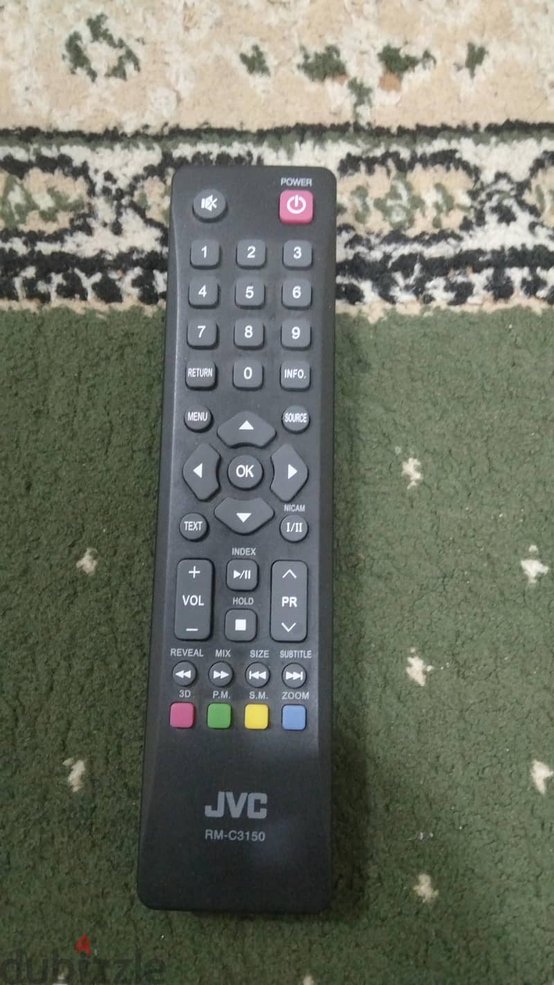 JVC Normal LED TV Full HD 60 inch with original remote 3