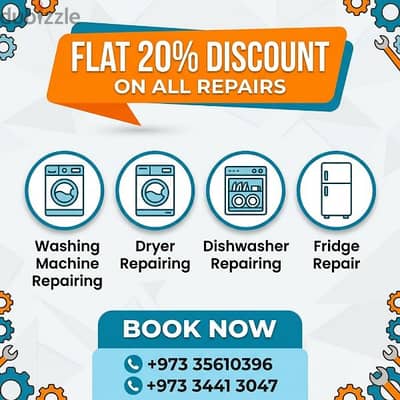 washing machine repair dryer dishwasher Fridge oven repair at lowest p