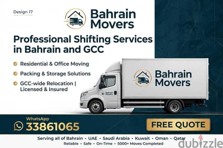 Bahrain Moving Company for Complete Household Relocation