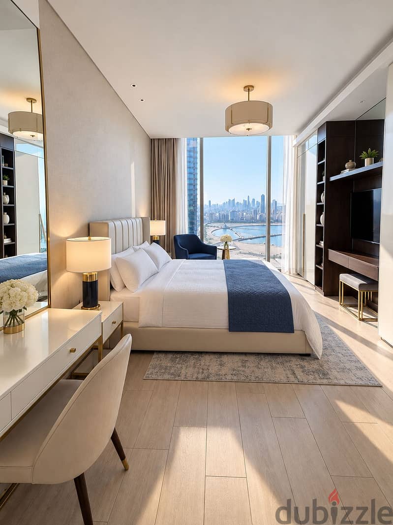Luxury 2BR - 28th Floor - Fully Furnished - Panoramic Sea & City View 5