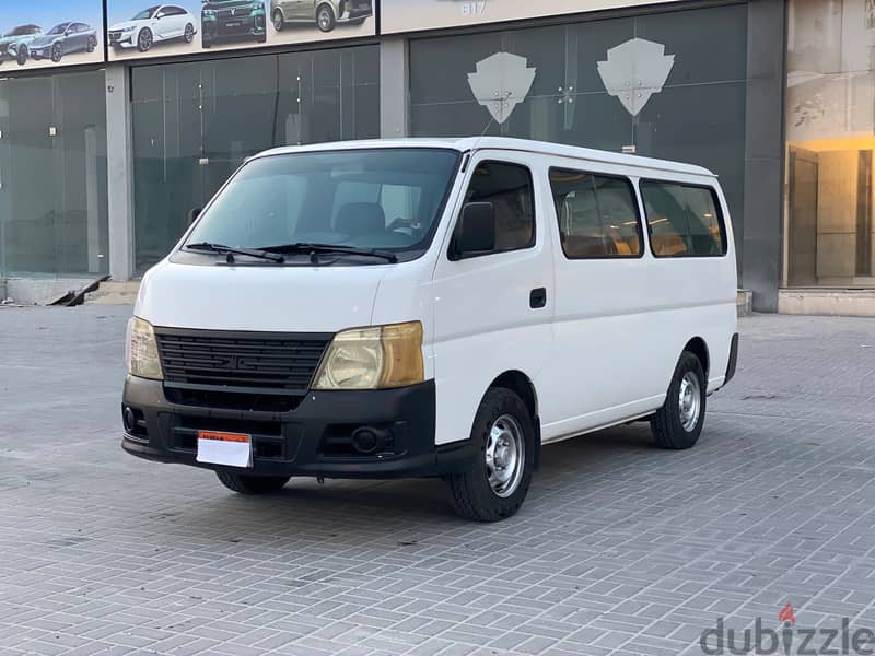 Nissan Urvan 2009 White 1